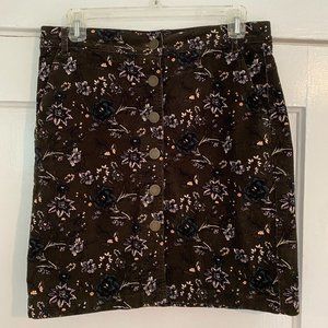 Loft Corduroy Skirt